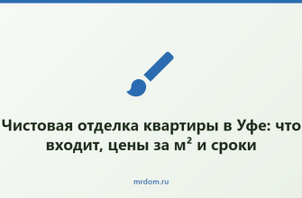 Чистовая отделка квартиры в Уфе: что входит, цены за м² и сроки