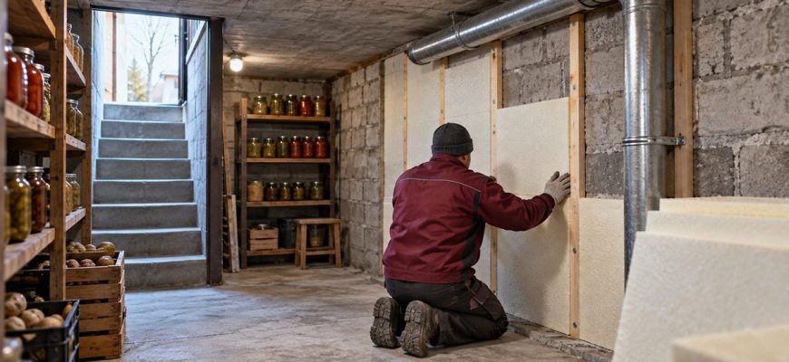 Утепление погреба: чем и какой толщиной, и почему вентиляция важнее