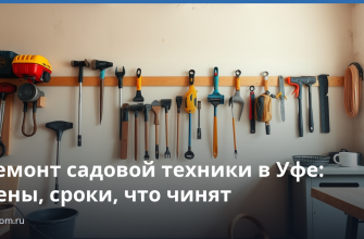 Ремонт садовой техники в Уфе: цены, сроки, что чинят