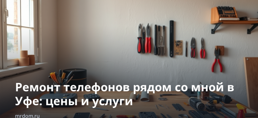 Ремонт телефонов рядом со мной в Уфе: цены и услуги